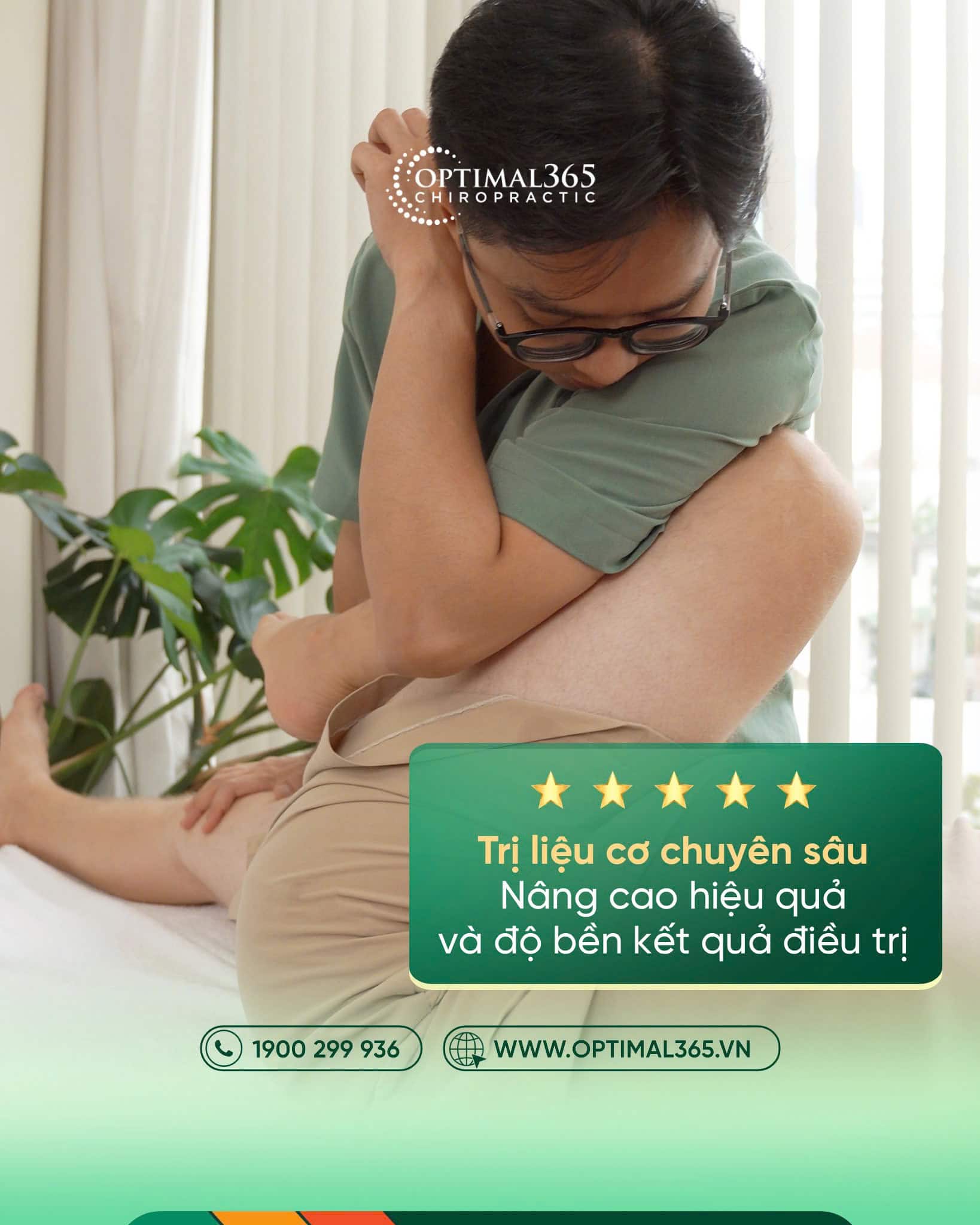 Trải nghiệm dịch vụ Optimal365 Chiropractic