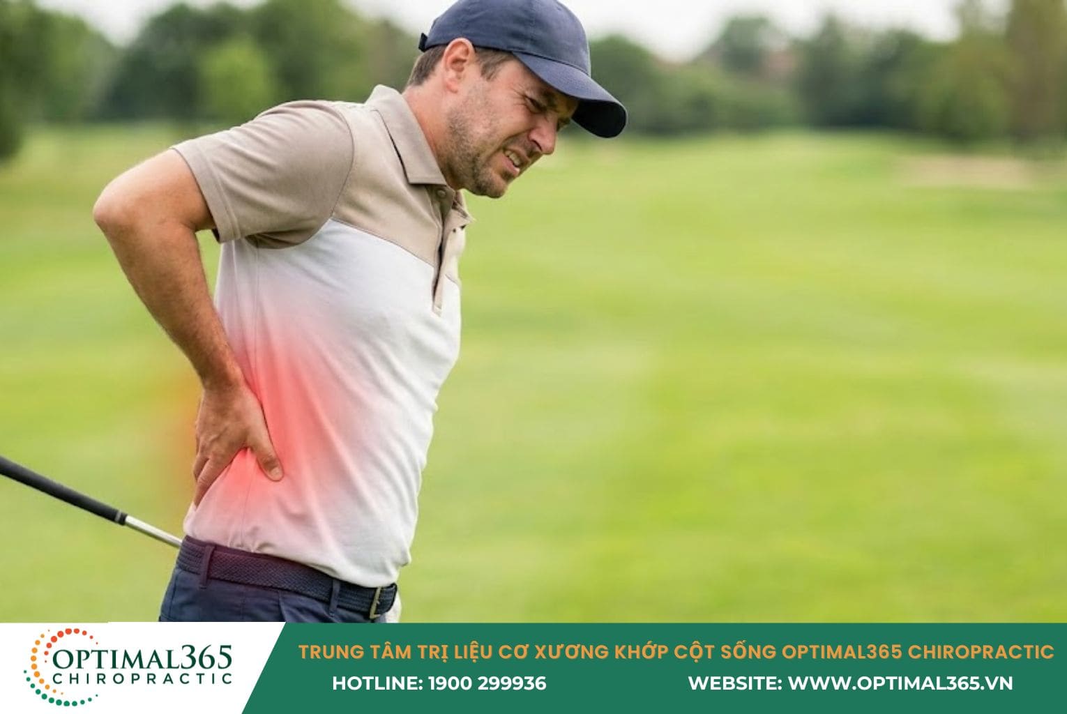 Các nguyên nhân gây đau lưng do chơi golf