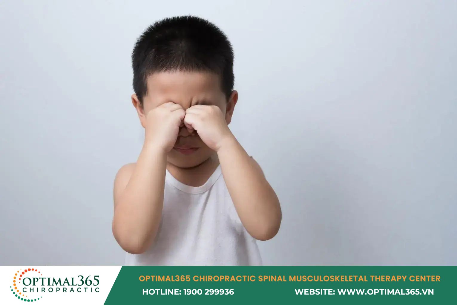 Migraines make children tired and sensitive to sound and light.