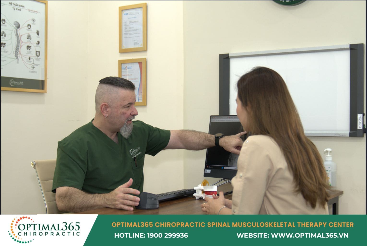 Optimal365 Chiropractic uses modern methods to accurately assess health conditions, then develops appropriate treatment protocols to comprehensively improve left-sided middle back pain.