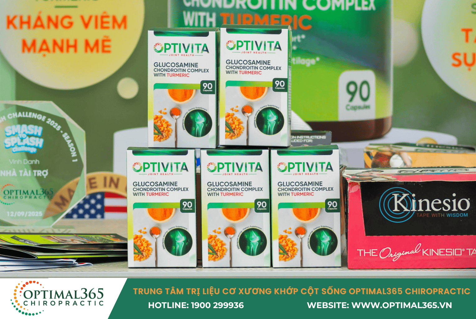 Optivita – hỗ trợ xương khớp từ bên trong