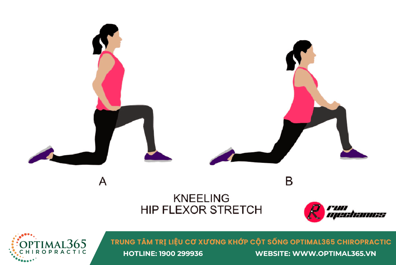 Bài tập Hip Flexor Stretch